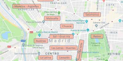 Kat jeyografik nan Madrid Espay katye