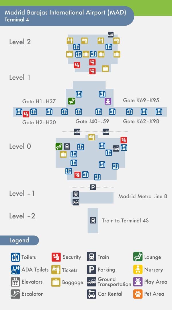 Madrid tèminal 4 kat jeyografik