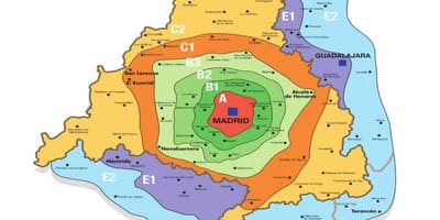 Madrid zòn t kat jeyografik